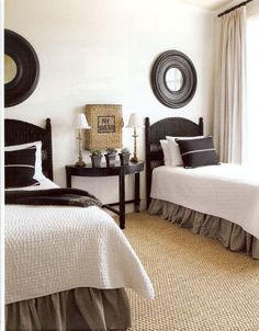 51 Best Brown And White Rooms Images Diy Ideas For Home House Neutral Guest Room Brown Bed Skirt White
