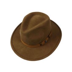 ZHENXIA Kids Boys Girls Vintage Wool Felt Fedora Jazz Cap with Belt