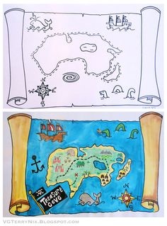 printable treasure maps for kids love this what to use this with