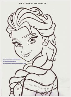 frozen coloring pages elsa face instant knowledge by tanisha