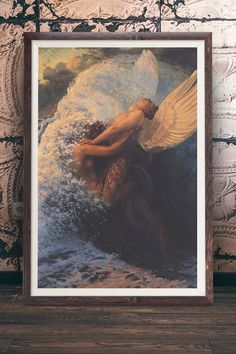 Large 12x18 Waterhouse Circe Offering Cup Painting Real Canvas Art Print