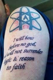 50 best atheist tattoo