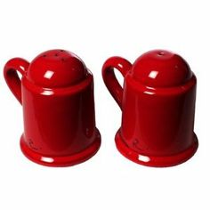 75 Best Red Salt And Pepper Shakers Images On Pinterest Mamma Ro Salt And Pepper Shaker Set Color Red By La Vita Vera 36 00