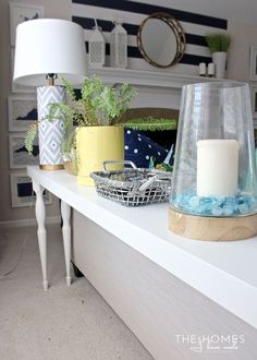 need a quick and easy sofa table without the hassle of tools and lumber this one comes together in just 10 minutes using off the shelf items from ikea - Sofa Table Ikea need a quick and easy sofa table without the hassle of tools and lumber this one comes together in just 10 minutes using off the shelf items from ikea - Sofa Table Ikea