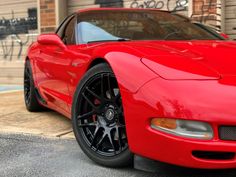 1997-2004 Corvette C5 RED Brake Caliper Covers w// CORVETTE and Z06 Script
