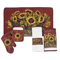 Beautiful Sunflower Kitchen Design Idea Amazing Printed Tile Beautiful Sunflower Kitchen Design Idea Amazing Printed Tile White Wine Decor Ozvip Designs Inspiration