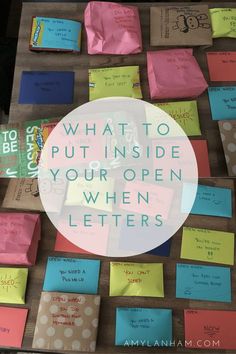 open when letter templates