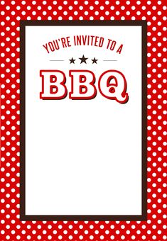 A Barbecue Free Printable Party Invitation Template Greetings