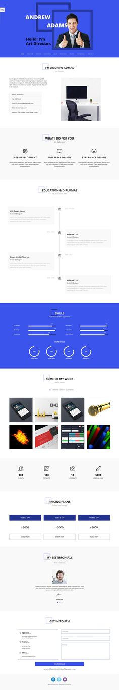Hondo Personal Personal Portfolio Template Cv resume template - personal resume Hondo Personal Personal Portfolio Template Cv resume template - personal resume