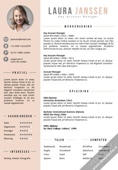 Hedendaags 8 Best Professional CV Template & Resume Template in Powerpoint CK-84