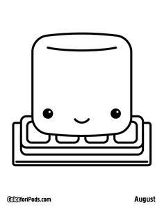 Kawaii Coloring Pages To Download And Print For Free