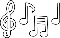 music note template