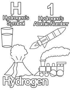 free coloring pages from the periodic table of elements coloring book