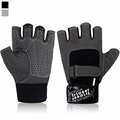 1 Paar Gewicht Heben Gym Fitness Handschuhe Half Finger Fingerless 2018