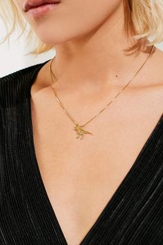 My Very Best Tiny Cute Dinosaur T Sweet Gift Necklace Rex Necklace
