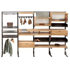 Cadovius Poul Modular Wall Unit For Royal System Walls The West Elm Design Work Modular Wall Storage System Is A Flexible Bounty Of Shelves Tabletops And Hanging Units All With Craftsman Quality