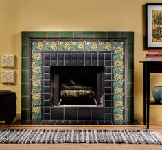 101 Best Fireplaces By Motawi Images Fireplace Design Fireplace