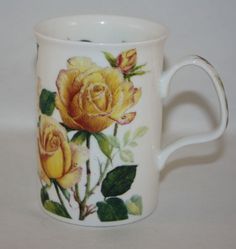 Roy Kirkham Gobelet PANSIES Pensées PANSY II porcelaine