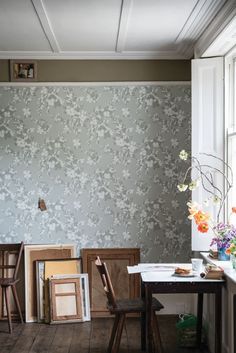 Hegemone By Farrow Ball Grey Wallpaper Direct Hegemone By Farrow Ball Grey Wallpaper Direct