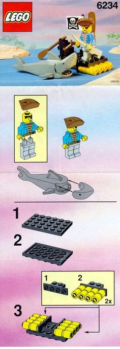 LEGO® Bauanleitung Instruction Nr 6234