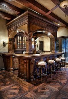 63 Best Home Bars Images Decor For Pub Bar Decor With Irish Decorating Ideas Round Leather Stools Mancave Beige Stool Dark Wood