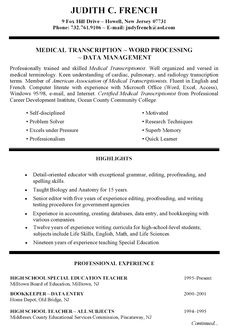 high school education on resumes