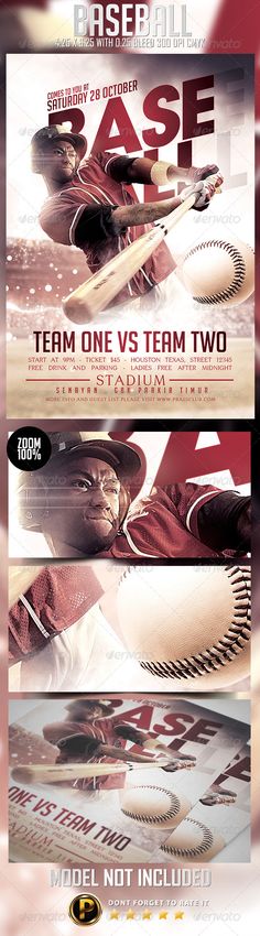 baseball flyer templates