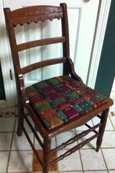 refurbished chair i saw allot of before and after pictures and