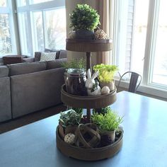 Creative Three Tier Stand Collections To Beautify Your Home Decor Creative Three Tier Stand Collections To Beautify Your Home Decor