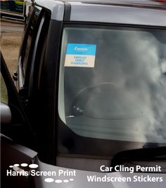 car stickers printed for the 2014 ricoh womens golf find out more harris county flyers on windshields