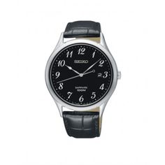 Montre Seiko Sport quartz chronographe cadran anthracite bracelet cuir brun 44,9 mm Montre Seiko Sport quartz chronographe cadran anthracite bracelet cuir brun 44,9 mm