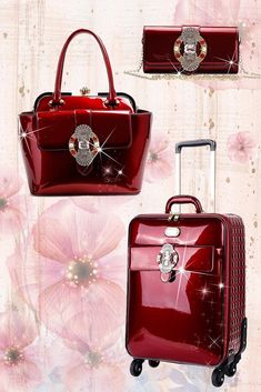 JTRVW Luggage Bags for Travel Travel Lightweight Waterproof Foldable Storage Carry Luggage Duffle Tote Bag Pink Weed Leaf