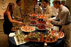 Food Stations At Wedding Reception Skewer Station Food By Hallie Jane S Catering At My Wedding