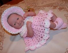 4-CROCHETED HOSPITAL HATS FOR MICRO PREEMIE*OOAK BABY OR REBORN DOLL DOLLS