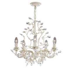 Venetian chandelier gold metal structure, clear crystal drops, damask gold shade, floral motifs Venetian chandelier gold metal structure, clear crystal drops, damask gold shade, floral motifs