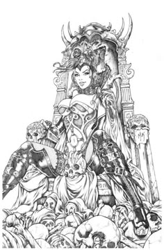 The fun goth colouring book