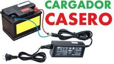 Como Cargar La Batería De Tu Auto En Casa Con Un Cargador De Laptop Esquemas Eletrônicos Bateria Auto Circuito Eletrônico