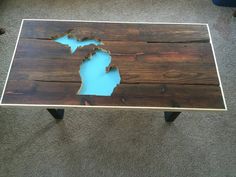 115 Best Michigan Home Decor Images In 2018 State Of Michigan Coffee Table Home Decor State Of Made Room