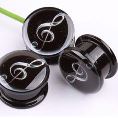 BodyJewelryOnline 0 Gauge Pimp Logo Acrylic Purple Ear Plug