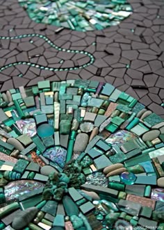10 pièces en nacre Paua//Mérou environ 12 mm
