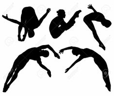 CLIFF DIVER Vinyl Decal Sticker C