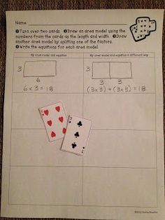 distributive property activity and game