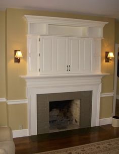 Best 25+ Hide tv over fireplace ideas on Pinterest | Barn door over tv Tv over fireplace and Farmhouse fireplace