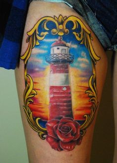 faceless portraits lighthouse tattoo faceless portraits lighthouse tattoo