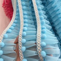 FRINGE TASSEL TRIM 14cm WIDE FRINGING AVAILABLE IN 4 COLOURS