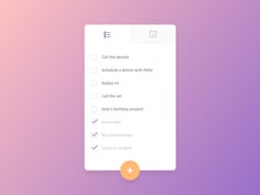 ui to do list to do list design