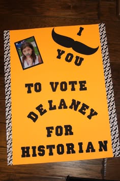 student council posters