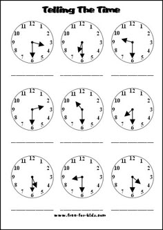 what time is it printable worksheet kolbie pinterest its truly shocking how many middle schoolers cant tell time free printable learning to tell time