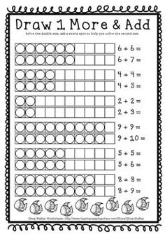 best my worksheets and clip art images grade maths fun math double plus one near doubles grade one math strategy printables