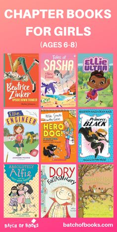 Chapter books for first grade girls